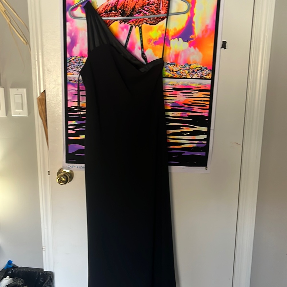 1 shoulder ralph lauren dress